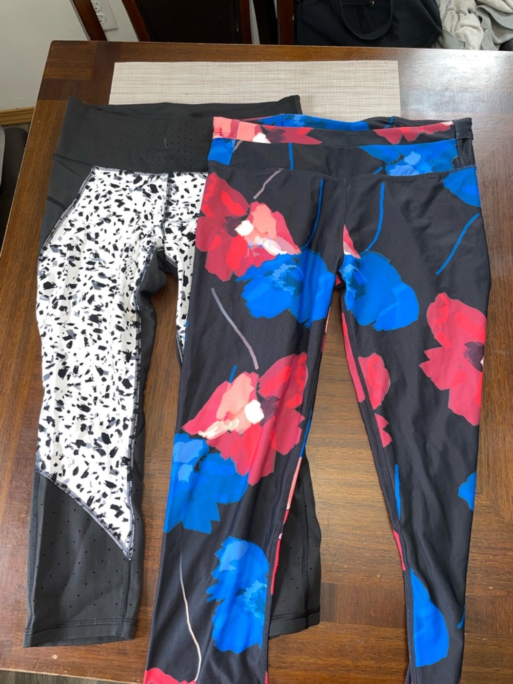 Athleta & Fabletics Leggings Bundle Womens Medium Workout Yoga Pants Activewear